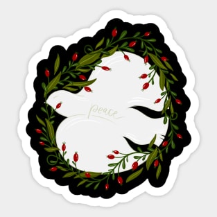 Holiday Season - Peace Sticker